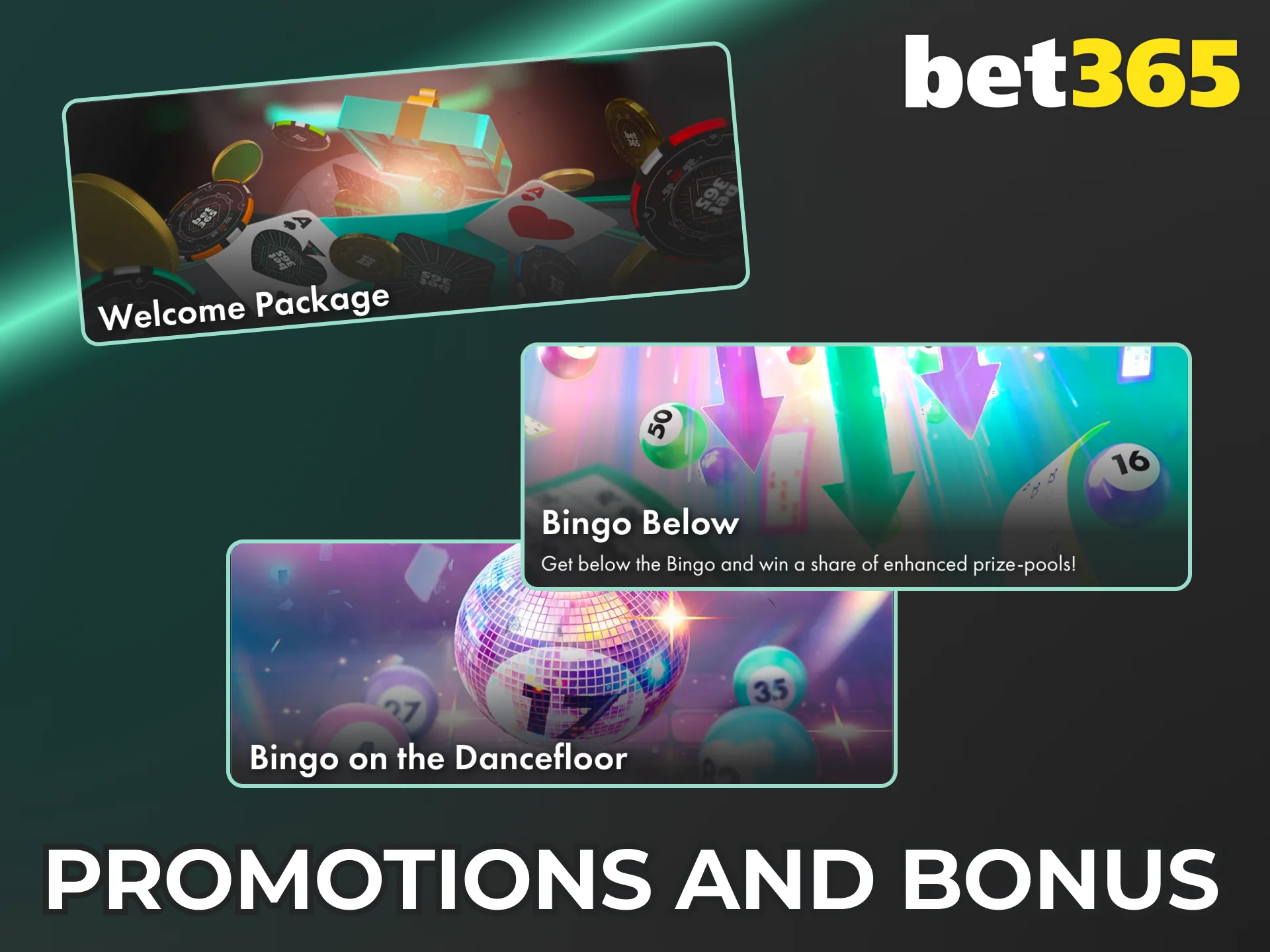 Claim your welcome bonus at Bet365 now.