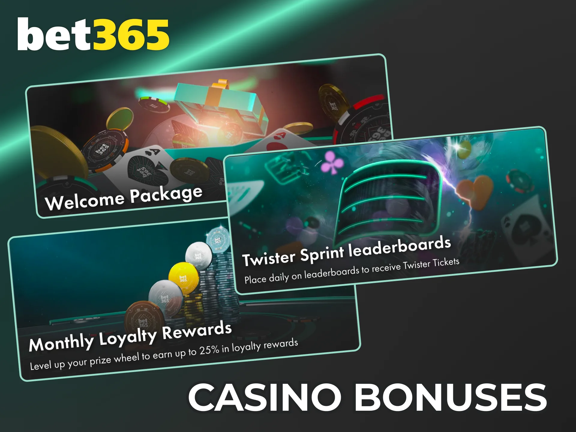Win more at Bet365 by combining welcome offers with daily poker challenges.